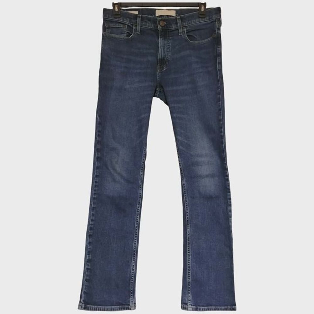 Hollister Slim Straight Epic Flex Mens Jeans, Measures 34x34